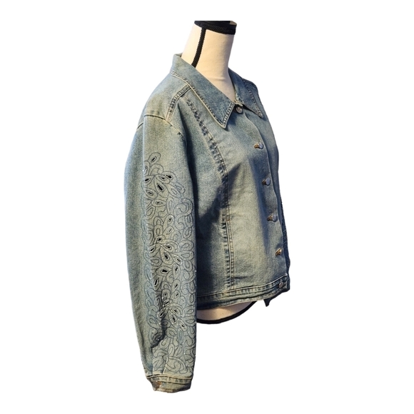 Nwt Lana Erica Denim Jacket - Picture 4 of 10